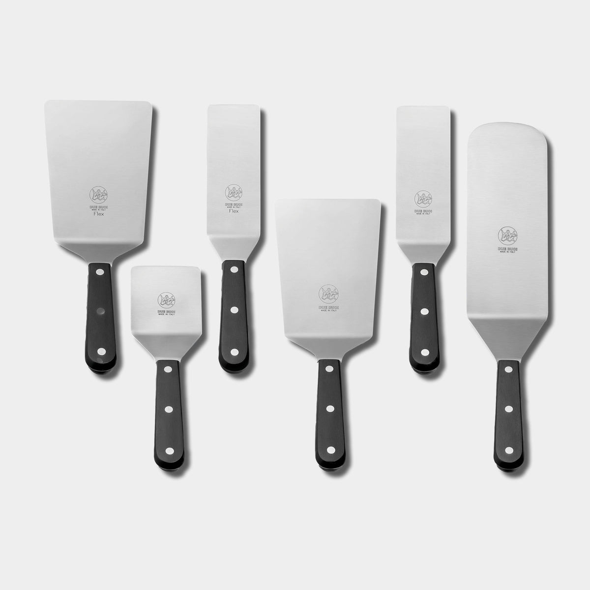 Albion Engineering 922-G01 C A T Spatula Set Stainless Steel Pack of 6